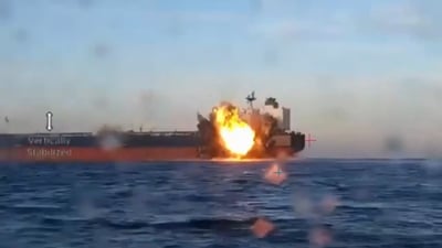 תיעוד נדיר מעין התוקף: כך הושמדו מכליות הדלק הרוסיות באמצעות כשב"מים