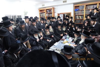 ניחום אבלים על פטירת הגרי"א הגר זצ"ל