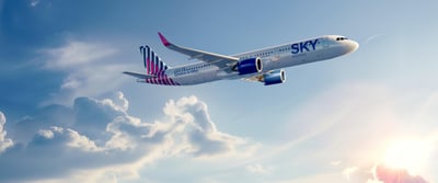 מטוס של SKY express