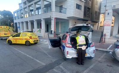 כוחות הצלה בזירה