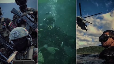 מתוך הסרטון של הכוחות המיוחדים בונצואלה