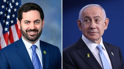 מימין נתניהו, משמאל מייקל לולר