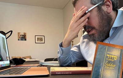 הרב שלאנגר הי"ד בשיעור תורה