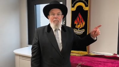 "כל לב אנושי מזועזע - אנחנו נמשיך בדרכנו" | הרב הראשי לישראל במסר מיוחד