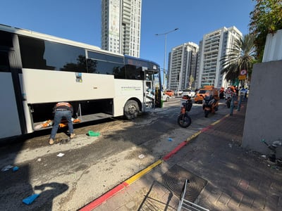 זירת התאונה 