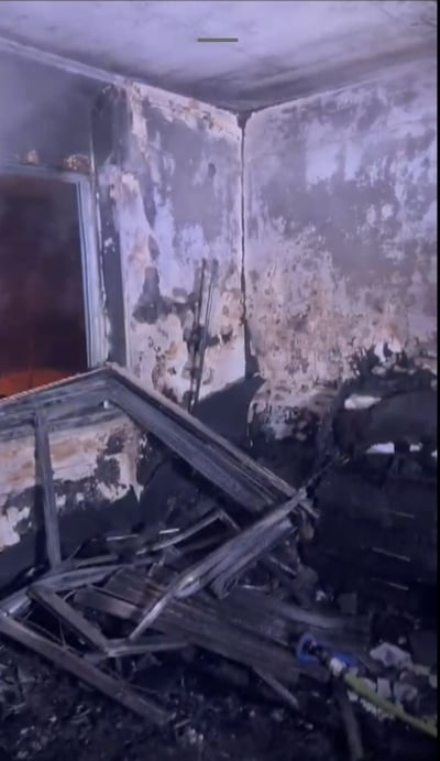 מהשריפה בשכונת גילה