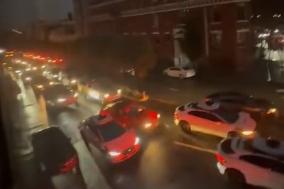 רכבים אוטונומיים שנתקעו במהלך הפסקת החשמל