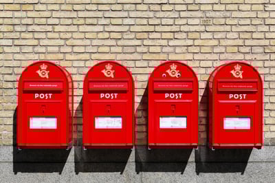 תיבות דואר בדנמרק