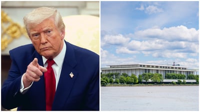 מרכז ג'ון פ. קנדי לאמנויות הבמה - טראמפ