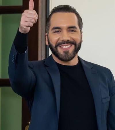 נשיא אל-סלבדור נאיב בוקלה