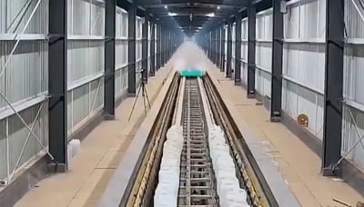 שוברת את חוקי הפיזיקה: סין פיתחה רכב מגנטי שמגיע ל-700 קמ"ש תוך 2 שניות