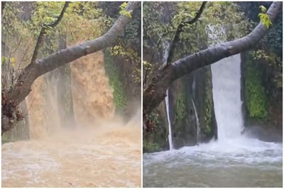 הזרימה במפל הבניאס