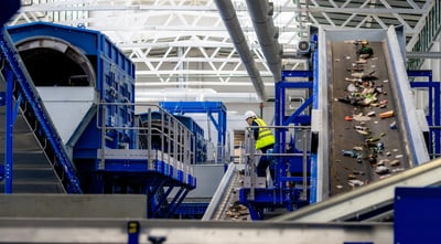 מיון אשפה אוטונומי