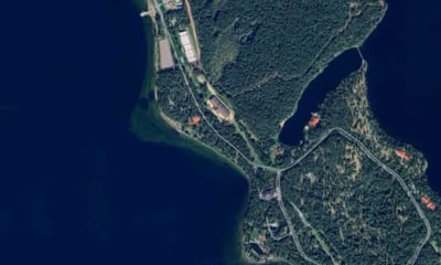 המעון של פוטין מהאוויר