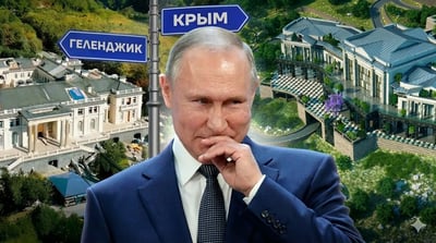 פוטין והאמרון בחצי האי קרים