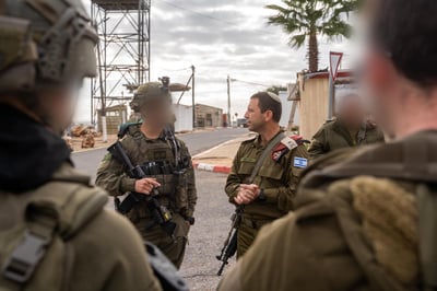 אלוף אבי בלוט בביקורת פתע בפיקוד המרכז