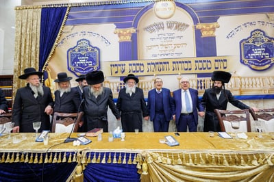 סיום מסכת בכורות בקהילת הגר"ש אלתר