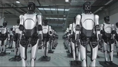 הסיוט של מאסק: החברות הסיניות שמייצרות רובוטים אנושיים בקצב מסחרר