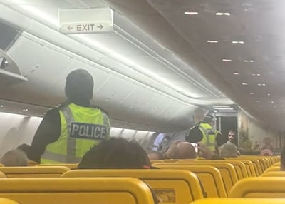 הכוח המשטרתי על המטוס