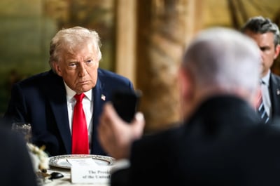 טראמפ ונתניהו בפלורידה