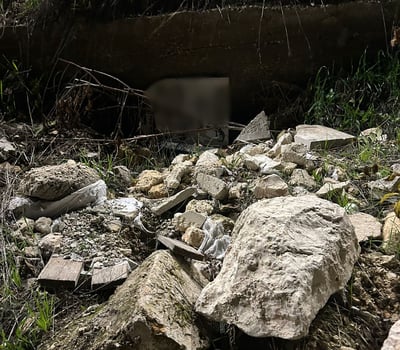 השחתת המצבות בבית הקברות המוסלמי