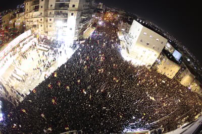 עצרת הרבבות בירושלים נגד גזירת הגיוס