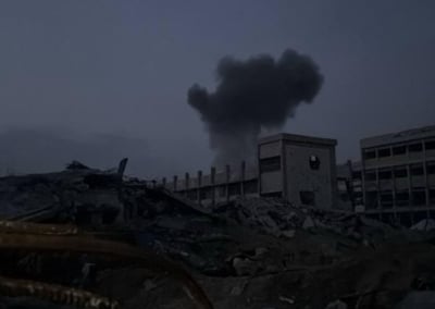 זירת התקיפה