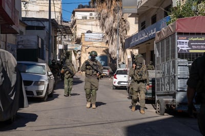 פעילות לוחמי צה"ל בחברון