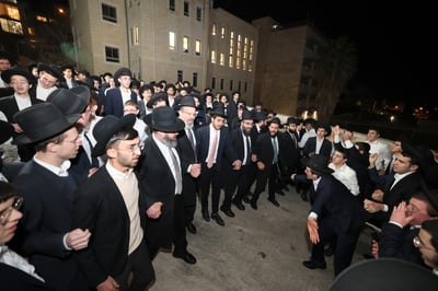 קבלת פנים לאסיר עולם התורה הבחור מיכאל אטלן 