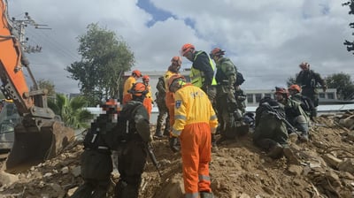 בלב תל אביב: תרגיל חילוץ מאתר הרס בתרחיש פגיעת טיל 
