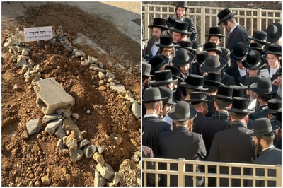 האב ספד בבכי קורע לב לבנו שטבע למוות בנחל: "המילים האחרונות היו 'מוישי, עוד מעט נרקוד בחתונה'"