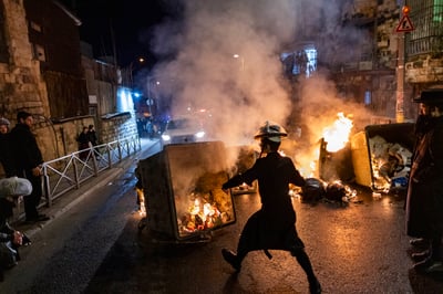 המהומות בירושלים, אמש