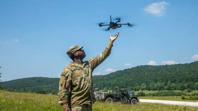 לוחם משלח כטב"ם טקטי מתקדם. הטכנולוגיה שכובשת את צבאות נאט"ו מאפשרת לכל חייל להפוך ליחידת תקיפה קטלנית
