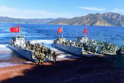 צבא טורקיה באימונים