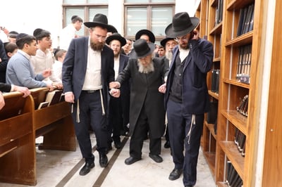 הגר"ד לנדו בישיבת 'משכנות התורה'