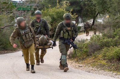 חטיבה 401 בתרגיל בגבול לבנון