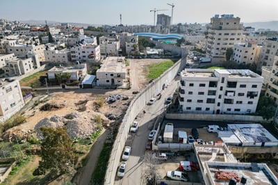 גדר ההפרדה במזרח ירושלים