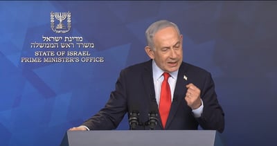 נתניהו בהצהרה מיוחדת: "ישראל תשלוט ביטחונית מהירדן ועד הים; שאיראן לא תעשה טעות"