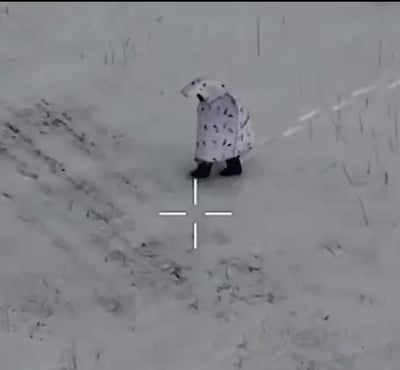 הפינגווין של פוטין: הניסיון הנואש להסתתר מהמל"ט האוקראיני - צפו