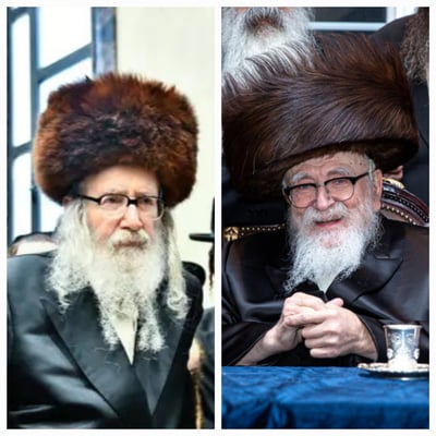 האדמו"רים מסקווירא ואמשינוב