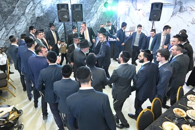 שמחת אירוסי נכד הגר"י כהן