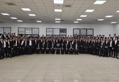 שבת חיזוק בישיבת "אבני נזר" 