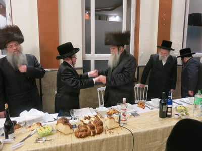 בר מצווה לנכד הגה"צ גאב"ד אנטווערפן 