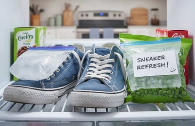 פתרון הקסם: הנעליים במקפיא