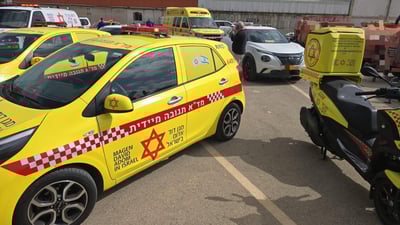 הזירה מחוץ למפעל באשדוד