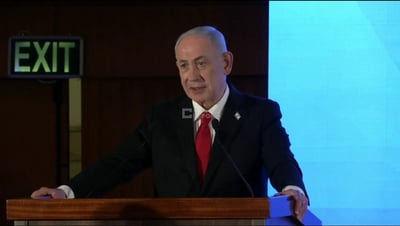 נתניהו מפקפק בדעתו של טראמפ על איראן בוועידת הנשיאים: "ככה הנשיא חושב"