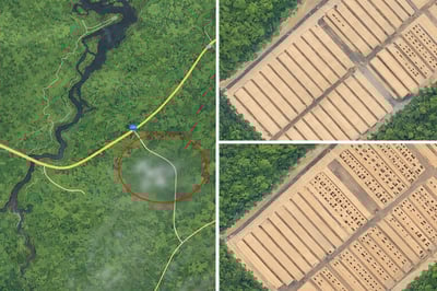 הדמייה של תמונת הלווין שרוסיה מטשטשת