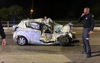 זירת התאונה, הלילה