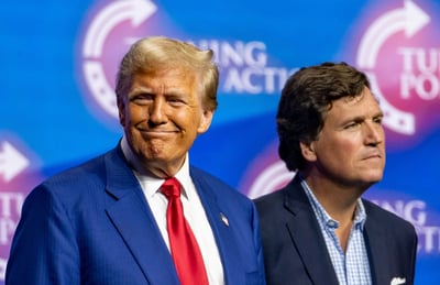 קרלסון וטראמפ