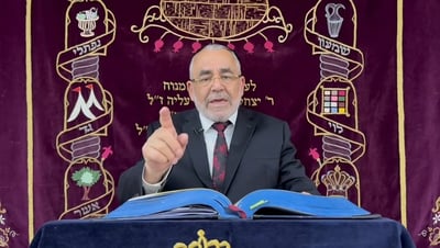 הרב שלמה זביחי בפרסית על פרשת 'תרומה' • צפו 